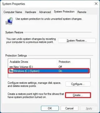 Kaip sukurti sistemos atkūrimo tašką sistemoje „Windows 11“
