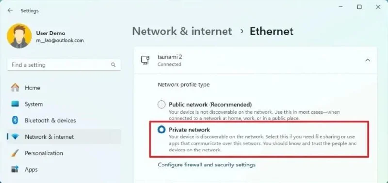 Kaip bendrinti failus su kitais kompiuteriais namų tinkle sistemoje „Windows 11“