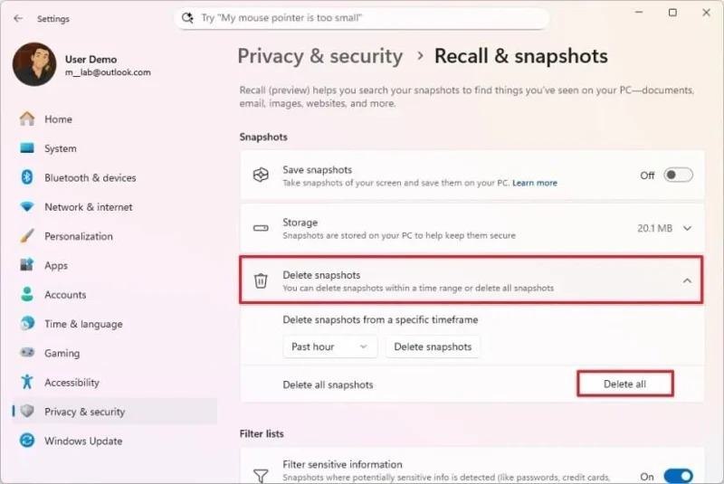 4 greiti būdai, kaip visam laikui išjungti „Windows Recall“ sistemoje „Windows 11“