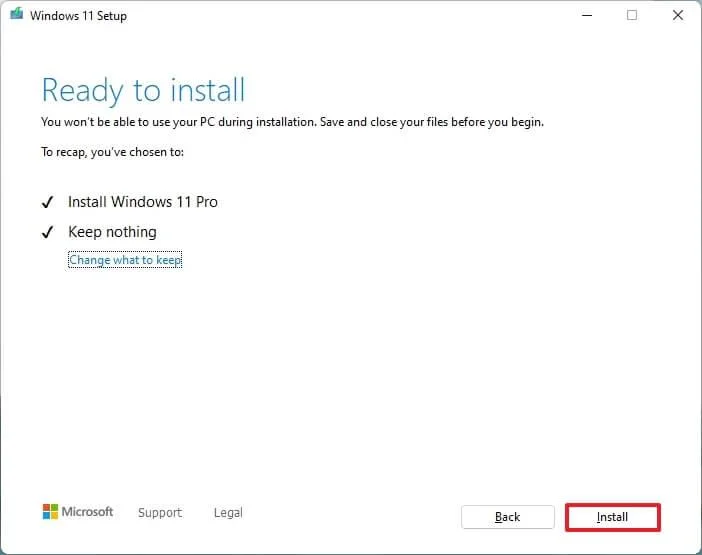 Kaip švariai įdiegti „Windows 11“ iš ISO disko be USB