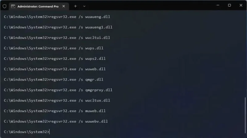 Kaip atkurti „Windows Update“ sistemoje „Windows 11“
