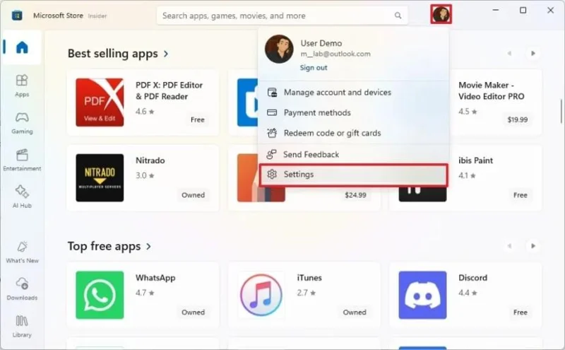Як змінити стандартний диск для встановлення гри у Windows 11