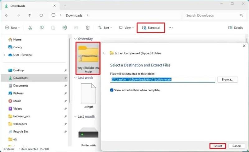 Kaip naudoti „Tiny11 Builder“ norint sukurti pasirinktinį „Windows 11“ ISO be nereikalingų programų