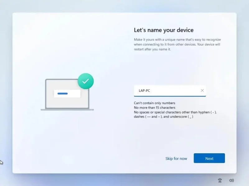 Kaip apeiti „Microsoft“ paskyrą OOBE sistemoje „Windows 11“ – metodai, kurie vis dar veikia