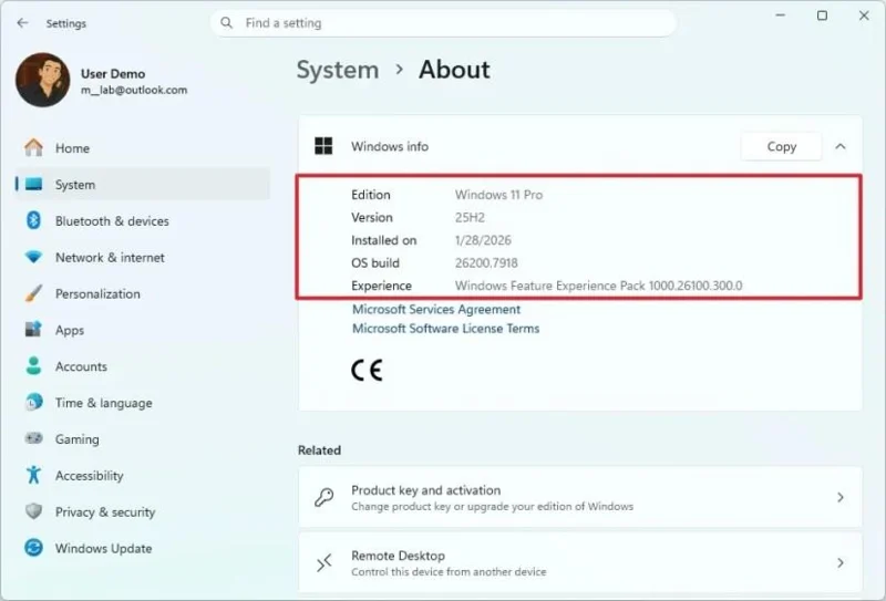4 greiti būdai patikrinti „Windows 11“ versiją