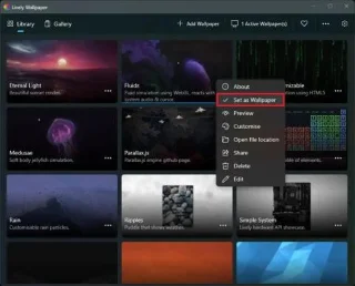 Kuinka asettaa live-taustakuvia työpöydälle Windows 11:ssä