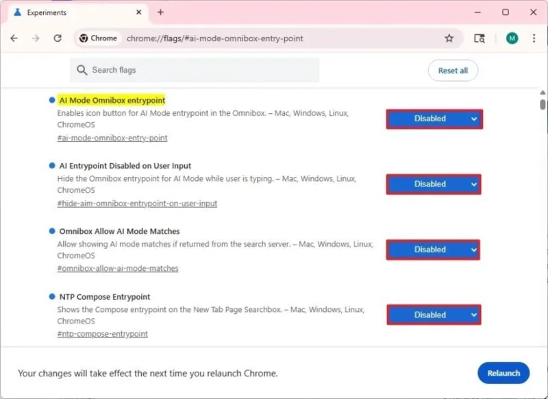 Како онемогућити „AI режим“ у адресној траци и новој картици у Chrome-у