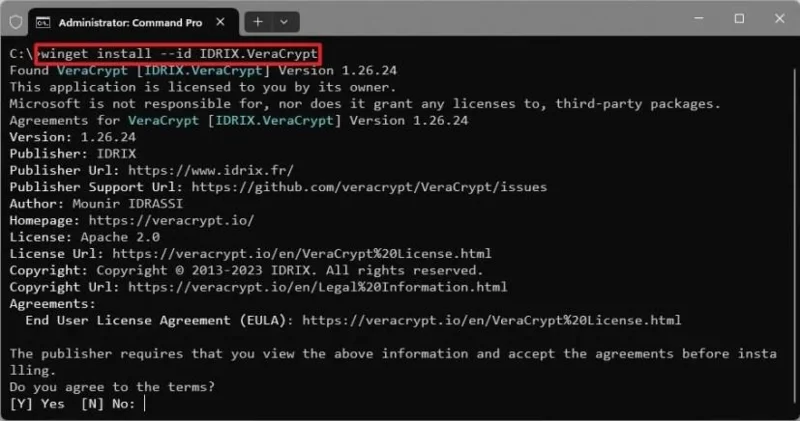 Як замінити BitLocker на VeraCrypt для безпечнішого шифрування у Windows 11