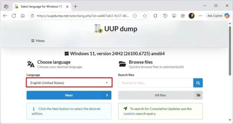 Як завантажити ISO-файл Windows 11 24H2 після випусків 25H2