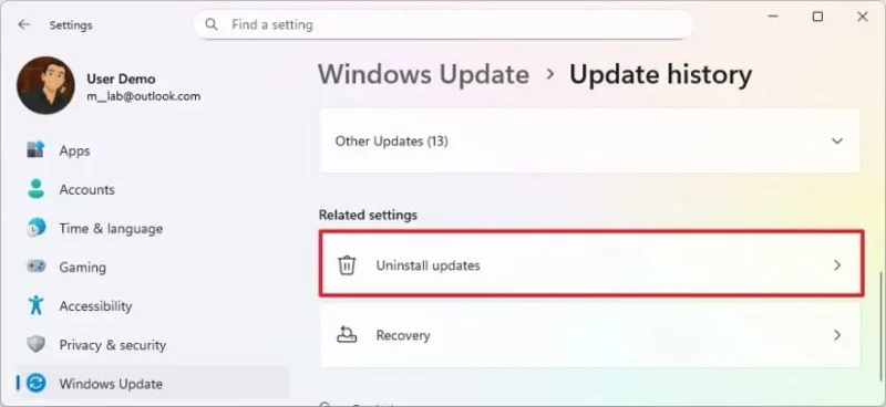 Kaip saugiai pašalinti „Windows 11 25H2“