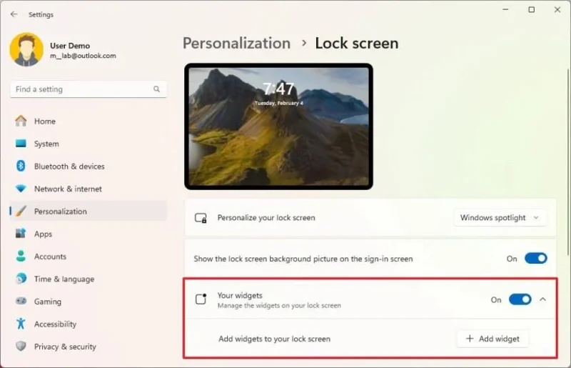 „Windows 11“ 22635.4870 (KB5050087) versija beta versijoje pateikia užrakto ekrano pakeitimus „Windows 11“ 22635.4870 (KB5050087) versija beta versijoje pateikia užrakto ekrano pakeitimus