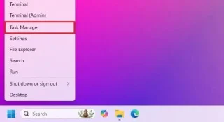 Як відкрити диспетчер завдань у Windows 11