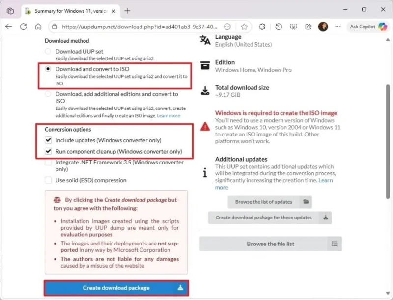 Як завантажити ISO-файл Windows 11 24H2 після випусків 25H2