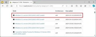 Sådan downloader du den officielle Windows 11 23H2 ISO-fil