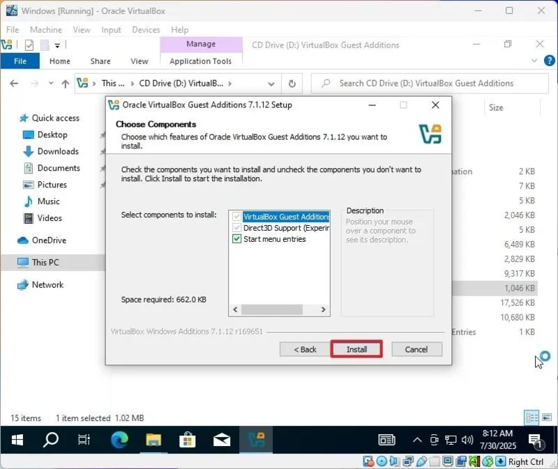 Kako instalirati dodatke za goste za Windows 11 (ili 10) na VirtualBox