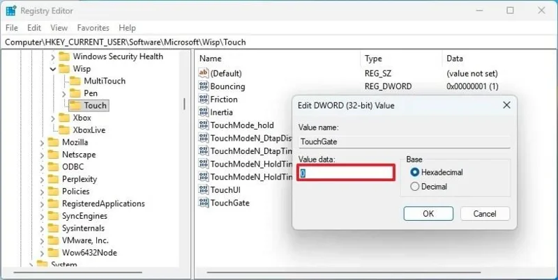 Як вимкнути сенсорний екран у Windows 11