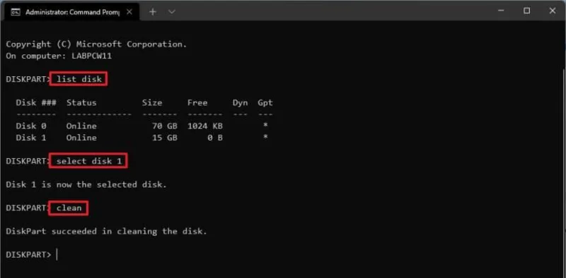 Kaip sukurti paleidžiamą „Windows 11 25H2“ USB diegimo laikmeną
