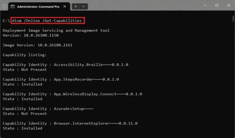 Kā instalēt papildu funkcijas operētājsistēmā Windows 11 Kā instalēt papildu funkcijas operētājsistēmā Windows 11