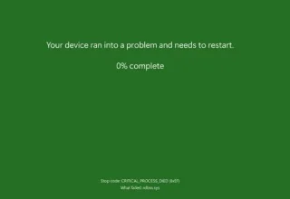 Black Screen of Death kommer til Windows 11 ettersom Microsoft fornyer krasjopplevelsen.
