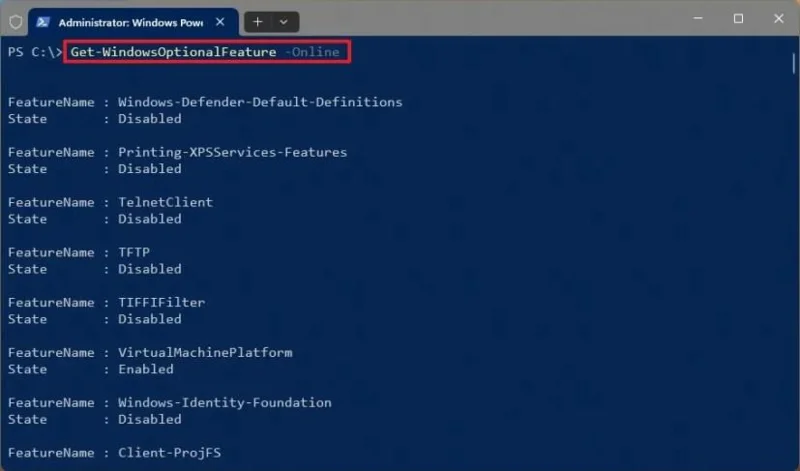 Kā instalēt papildu funkcijas operētājsistēmā Windows 11 Kā instalēt papildu funkcijas operētājsistēmā Windows 11