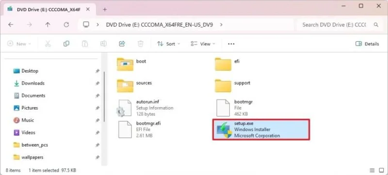 Kaip švariai įdiegti „Windows 11“ iš ISO disko be USB