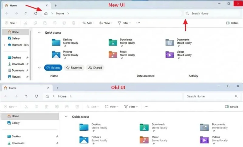 Microsoft готує зміни інтерфейсу користувача для Провідника у Windows 11