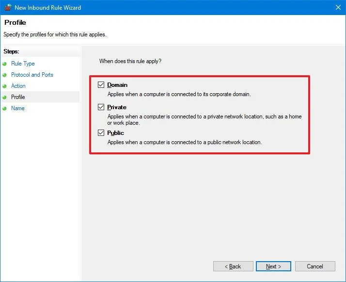 Ako otvoriť port brány firewall v systéme Windows 10