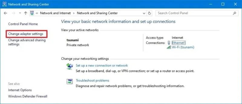 Як встановити статичну IP-адресу в Windows 10