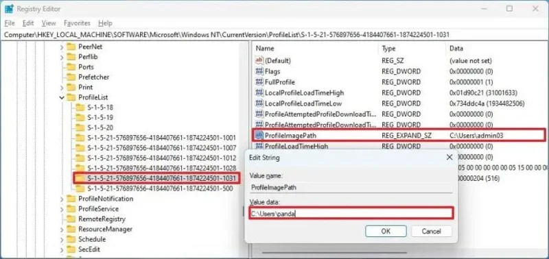 Kaip pakeisti vartotojo aplanko pavadinimą sistemoje „Windows 11“