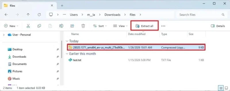 Як завантажити ISO-файл Windows 11 26H1