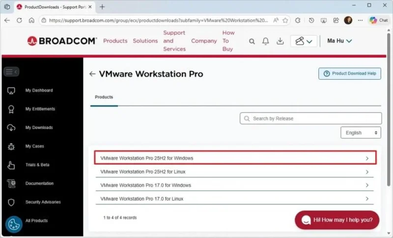 Kaip nemokamai atsisiųsti ir įdiegti „VMware Workstation Pro“ (25H2) sistemoje „Windows 11“