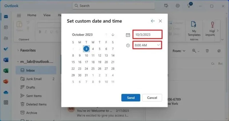 Як запланувати електронну пошту в додатку Outlook Як запланувати електронну пошту в додатку Outlook