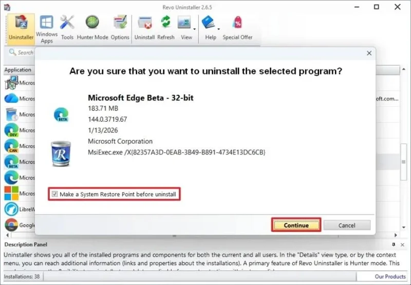 Як повністю видалити програми за допомогою Revo Uninstaller у Windows 11