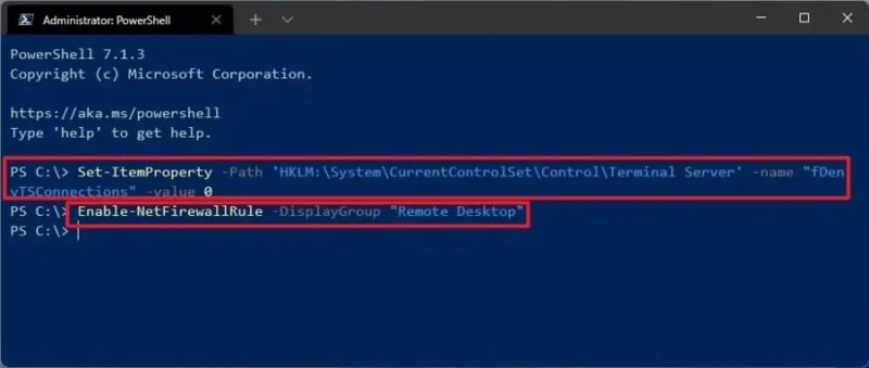 Kaip įjungti nuotolinį darbalaukį sistemoje „Windows 11“