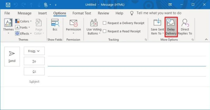 Як запланувати електронну пошту в додатку Outlook