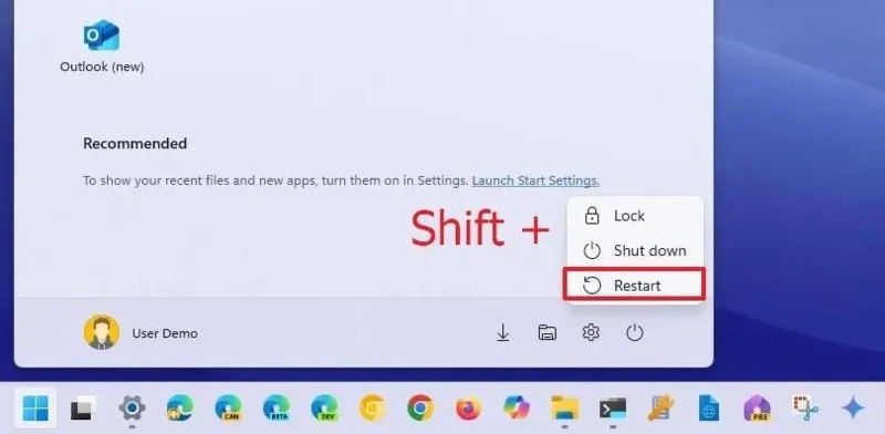 Slik starter du Windows 11 i sikkermodus