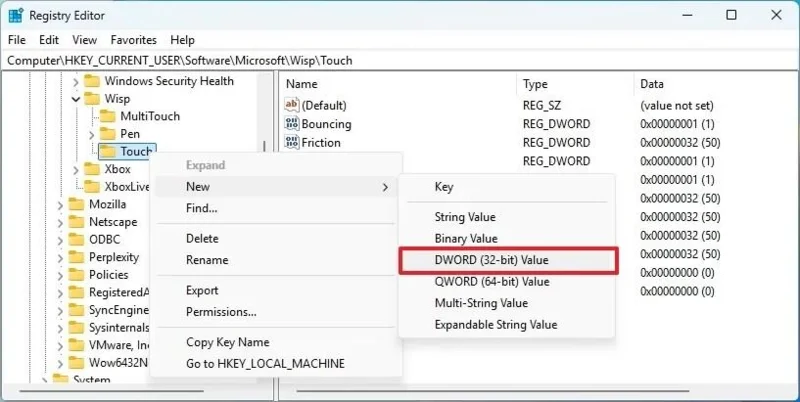 Як вимкнути сенсорний екран у Windows 11