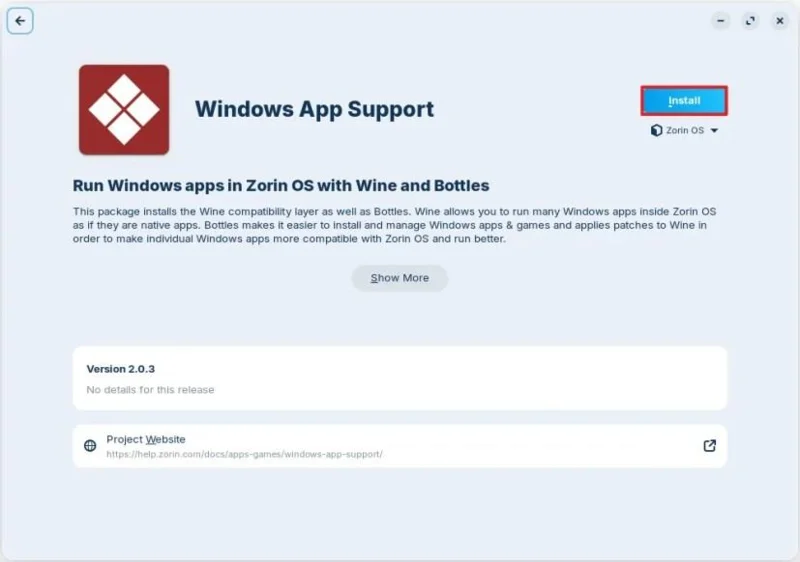 Ako nainštalovať aplikácie pre Windows v systéme Zorin