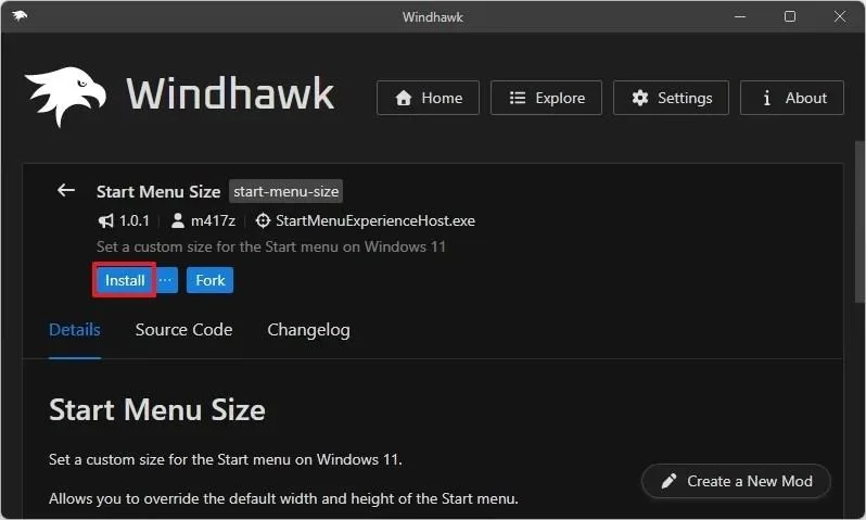 Kaip pakeisti naujo meniu „Pradėti“ išdėstymo dydį sistemoje „Windows 11“