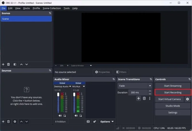 Jak nainstalovat OBS Studio ve Windows 11 – pro nahrávání a streamování videa