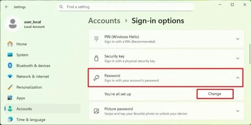 Як видалити пароль для входу в Windows 11