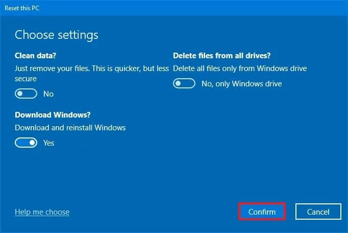 Atlikite švarų „Windows 10“ (2026) diegimą