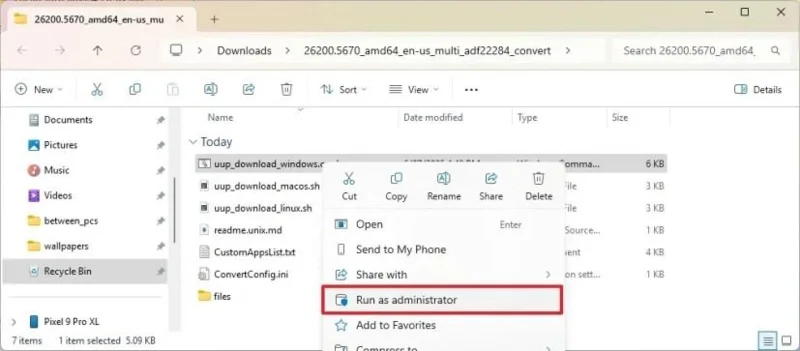 Kaip atsisiųsti „Windows 11 25H2“ ISO failą