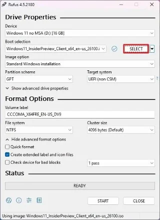 Kaip naudoti „Rufus“ norint sukurti paleidžiamą „Windows 11 24H2“ USB atmintinę
