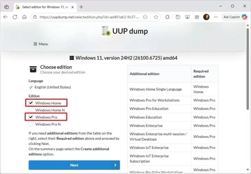 Як завантажити ISO-файл Windows 11 24H2 після випусків 25H2