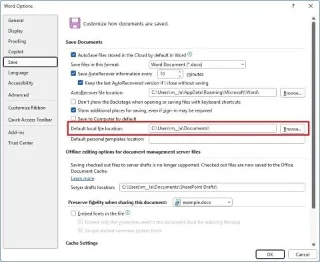 Як зупинити автоматичне збереження Word безпосередньо в OneDrive у Windows 11