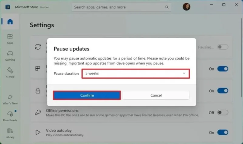 Slik deaktiverer du Windows 11-appoppdateringer fra Microsoft Store