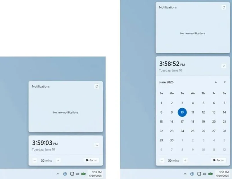 „Windows 11“ 26200.5651 versijoje (KB5060818) prie pranešimų pridedamas laikrodis, eksporto atšaukimas ir kt. (Kūrėjams)