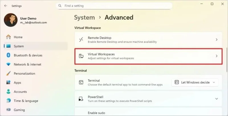 Kaip įjungti „Windows Sandbox“ sistemoje „Windows 11“, 10