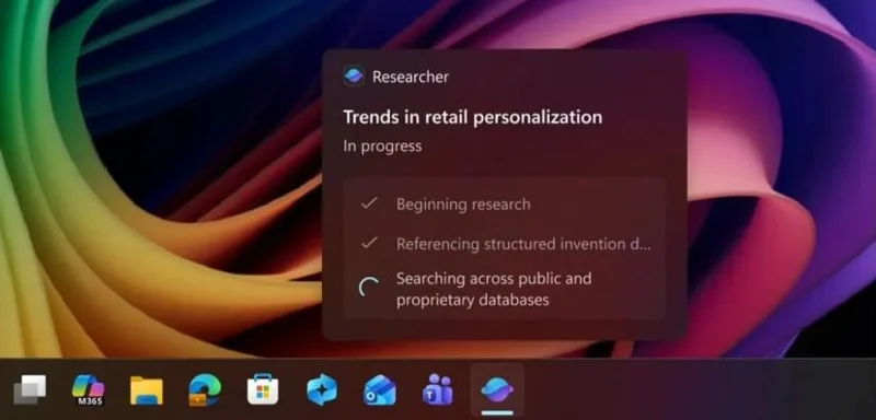 Windows 11 інтегрує агентів штучного інтелекту на панель завдань